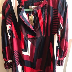 LOFT petite midi dress